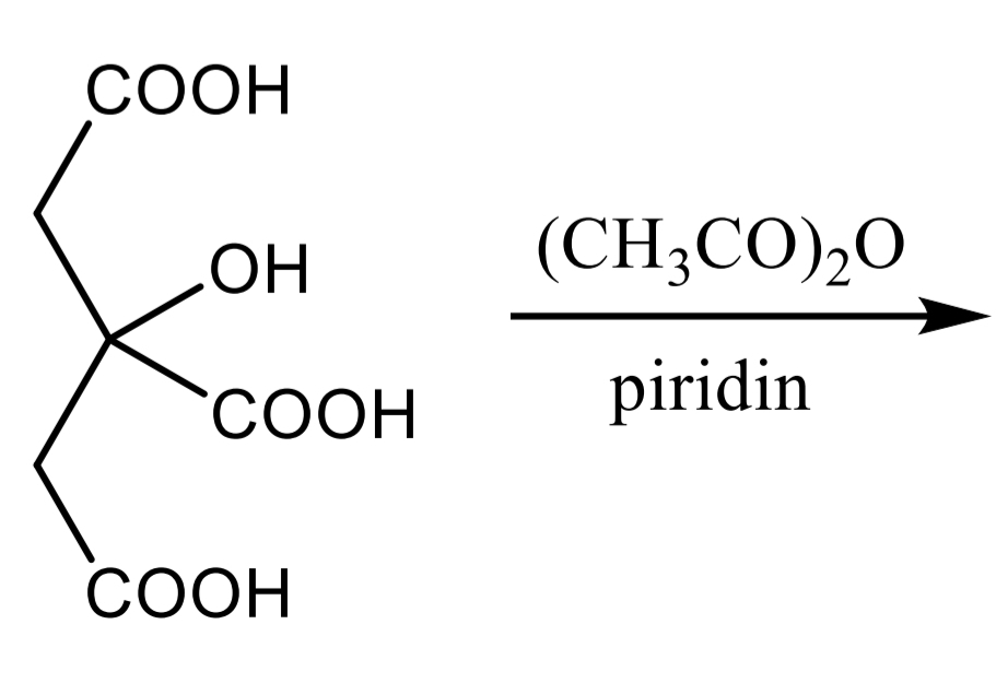 <p>Citric acid Identification: dissolve in acetic anhydride + pyridine mixture</p>