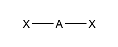<p>What is the molecular geometry and formula of this molecule?</p>