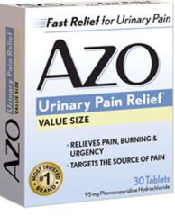 <p>drug of choice for short-term dysuria relief in cystitis</p>