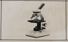 <p>used to observe microscopic objects</p>