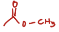 <p>Ester + R group bonded to Halogen </p>