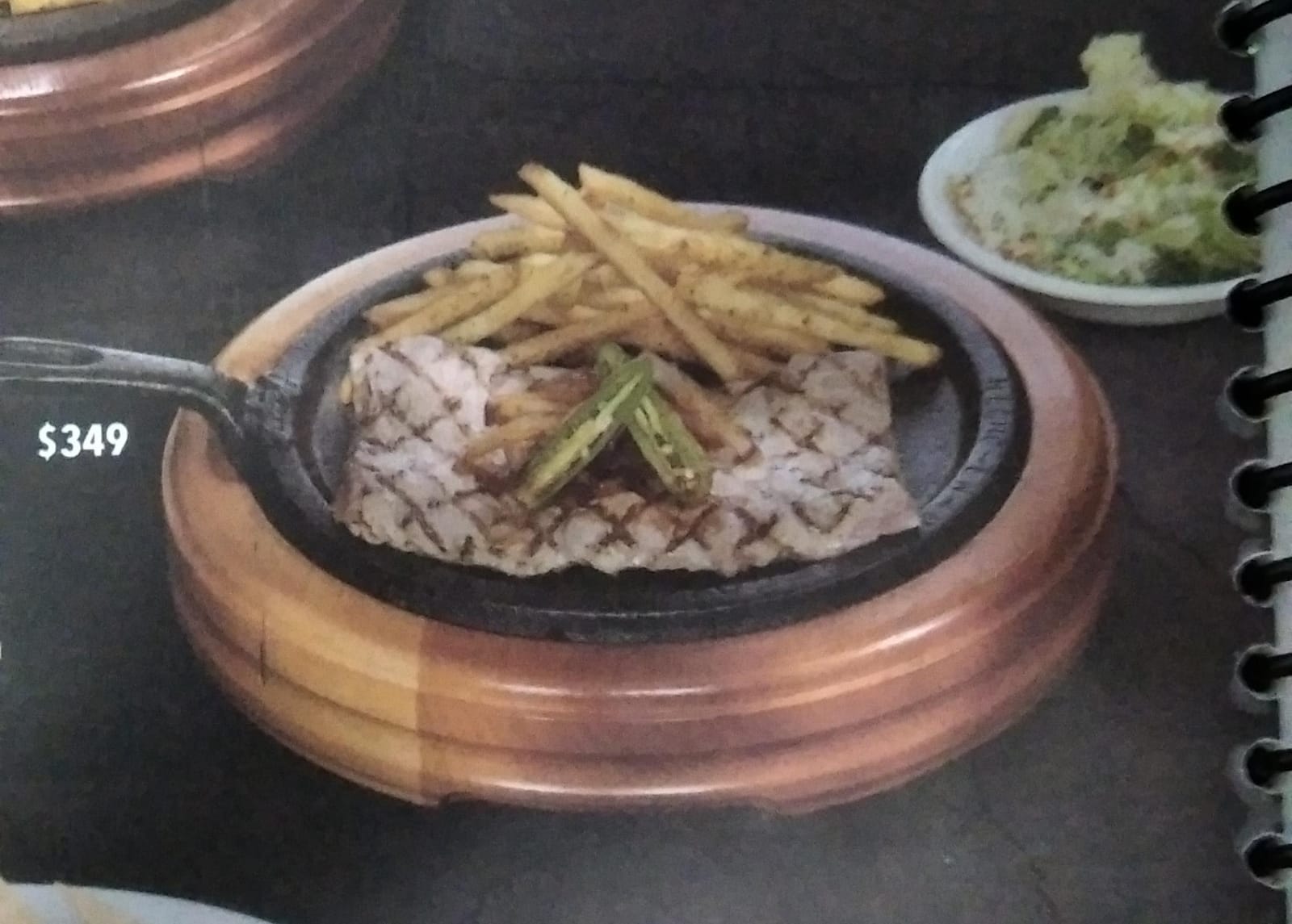 <p>Arrachera estilo Toks (200 g)</p>