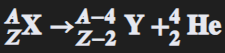 <ul><li><p>Ejection of helium</p></li></ul><p></p>