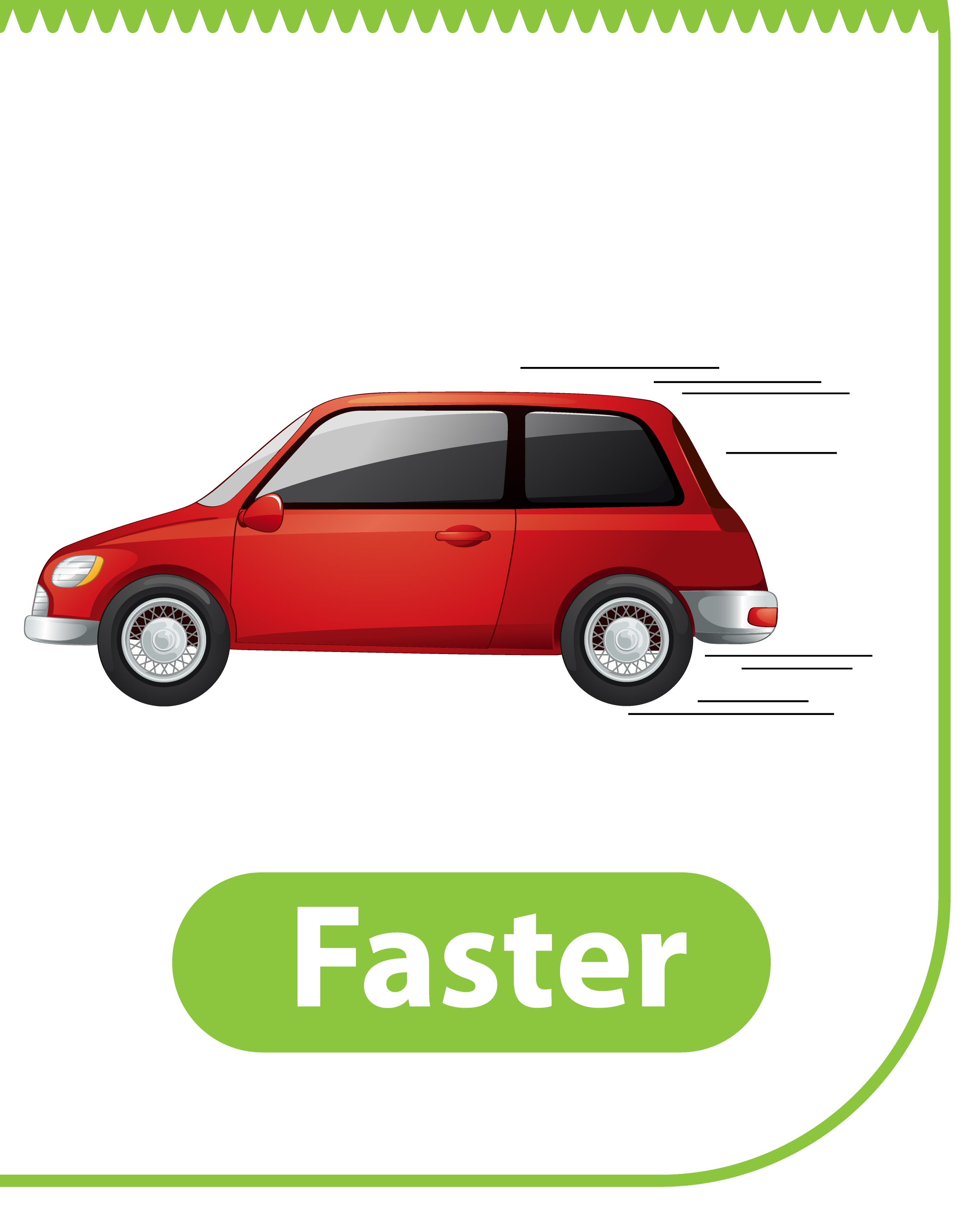 <p>Faster</p>