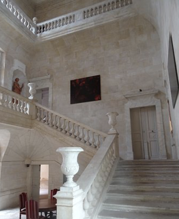 <p><strong>L’escalier à retours </strong></p>