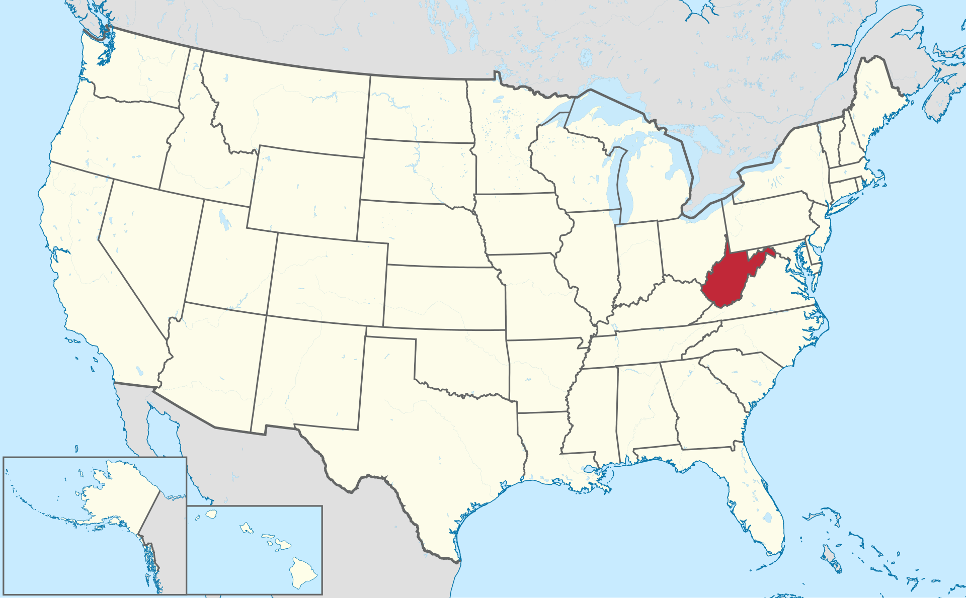 <p>West Virginia</p>
