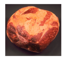 <p>Cured and smoked</p>