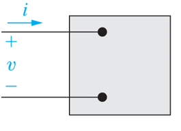 <p>For this box, state equations for the steady state sinusoidal signals of v and i</p>