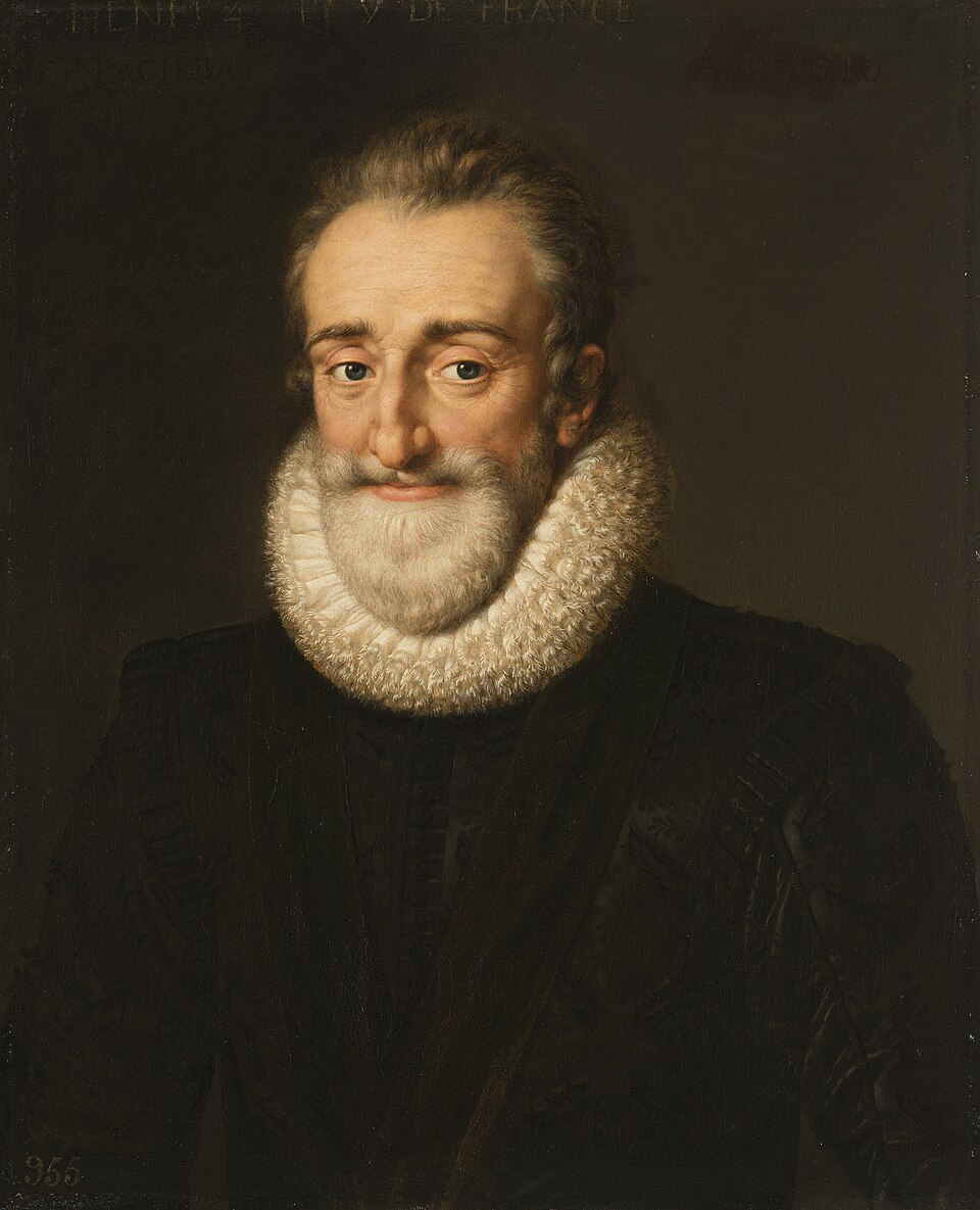 <p>1589 - 1610 - Henry IV (Reign) </p>