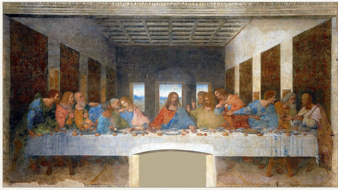 <p>← Who painted this during what period? <strong>What technique did it use</strong> to reflect the styles of its period specifically</p>