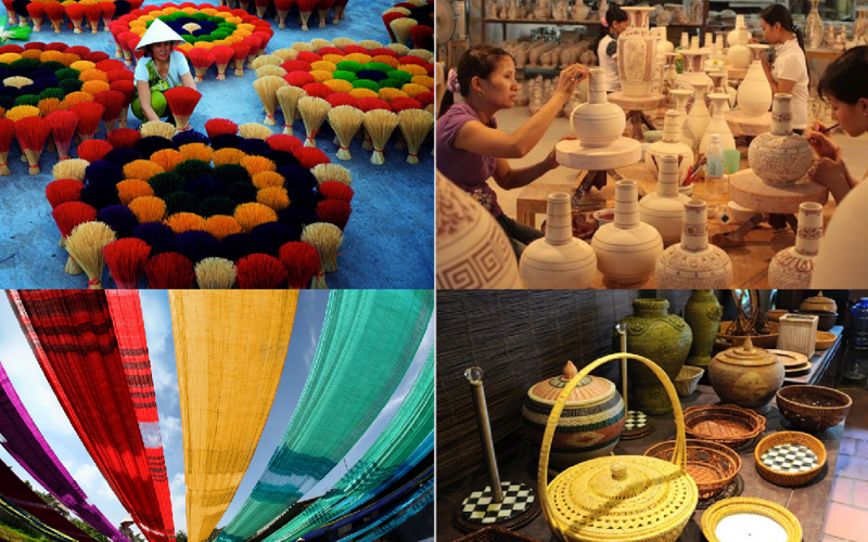 <p>craft village (n) <strong>/krɑːft ˈvɪlɪdʒ/</strong></p>