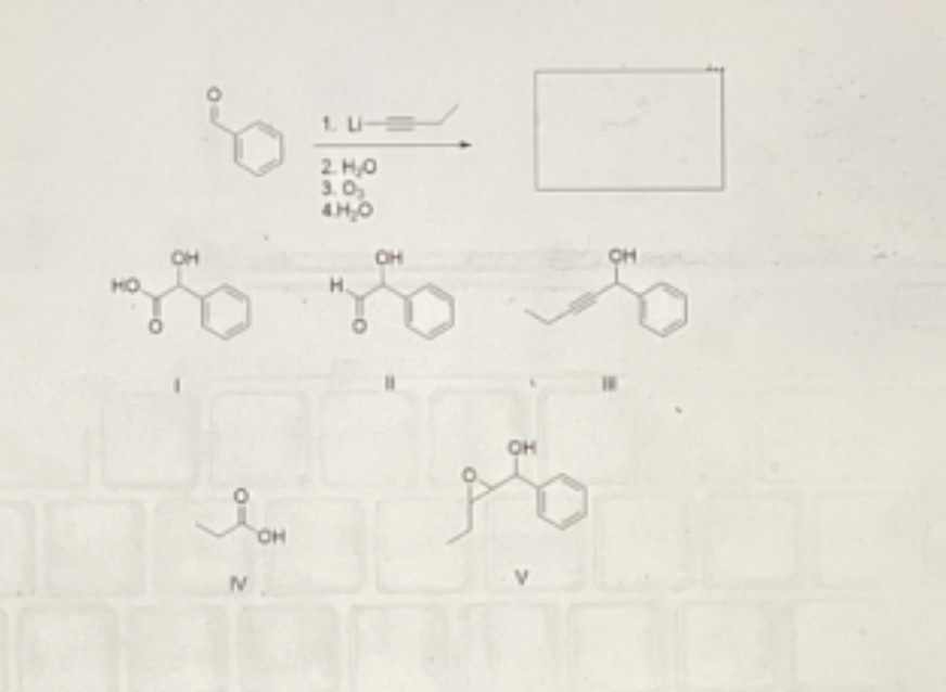 <p>major organic product?</p>