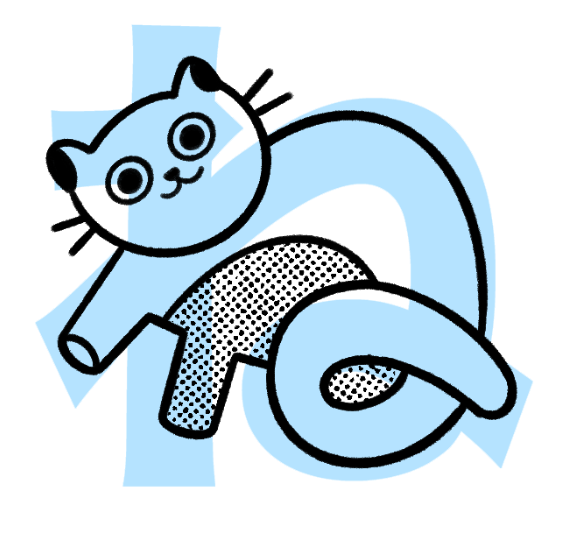 <p>“Ne” (like in “Nelly”) → think of a cat named Nelly → this one is also similar to others, but has sharp corners on the right (unlike the “Nu”, which is more round and bendable) and has a cat tail loop at the bottom right / + “neko” means cat</p>