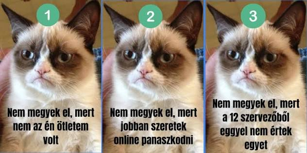 <p>Az a helyzet, hogy…/Sajnálom, de nem tudok…/Nekem nem jó.</p>
