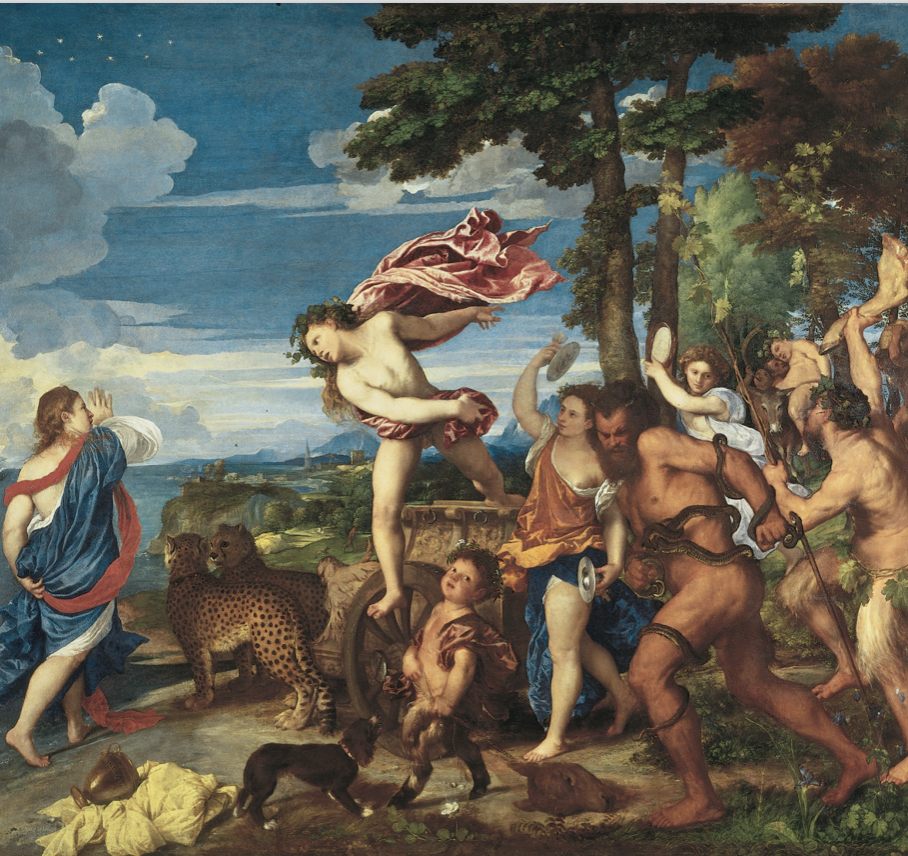 <p><em>Meeting of Bacchus and Ariadne</em></p>
