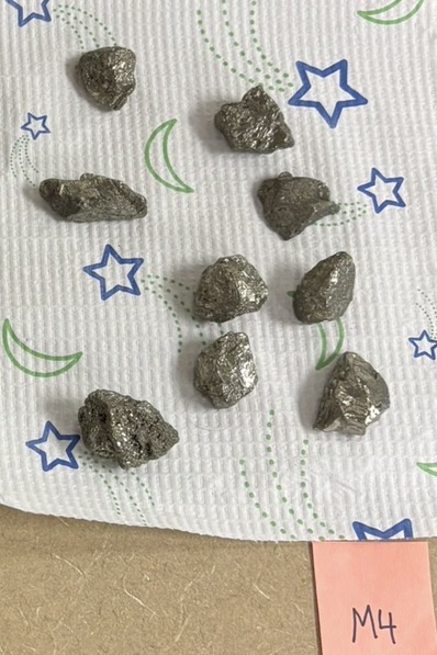 <p>Pyrite (fools gold)</p>