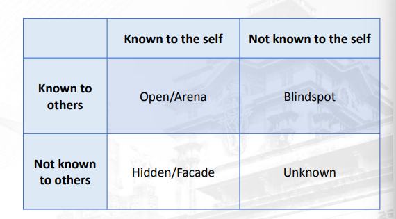 <p>Technique used to enhance the individual's perception on self and others.</p>