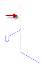 <p>a vent pipe that serves one fixture.</p>
