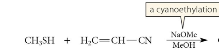 <p>solve conjugate addition with α,β-unsaturated nitriles</p>