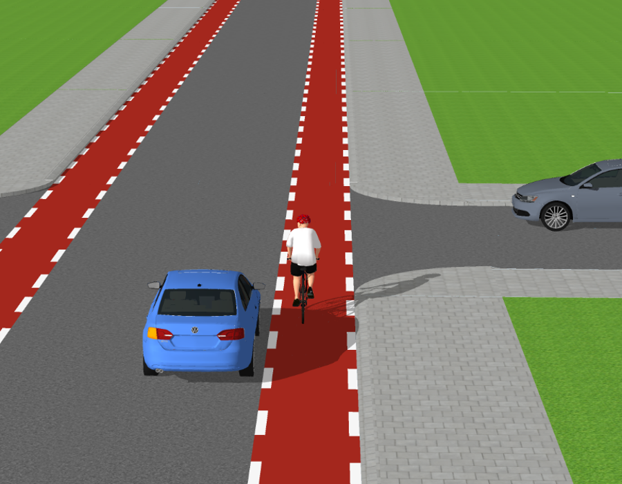 <p><br><span>In welke volgorde mogen deze weggebruikers het kruispunt oprijden</span></p>