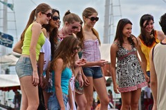 <p>they (all girls) are</p>