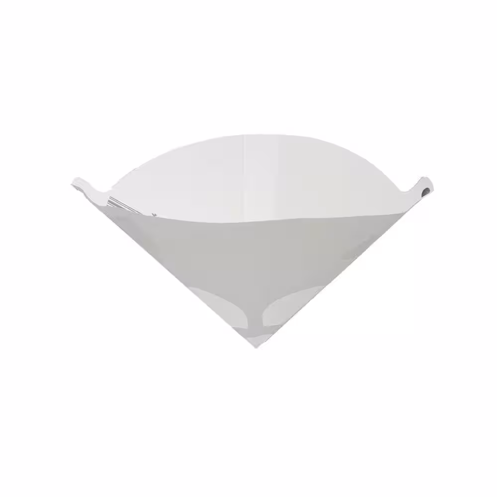 <p>Mesh or paper filtering device used to remove debris and contaminants from paint before spraying, ensuring smooth application and preventing clogging in spray equipment.</p>