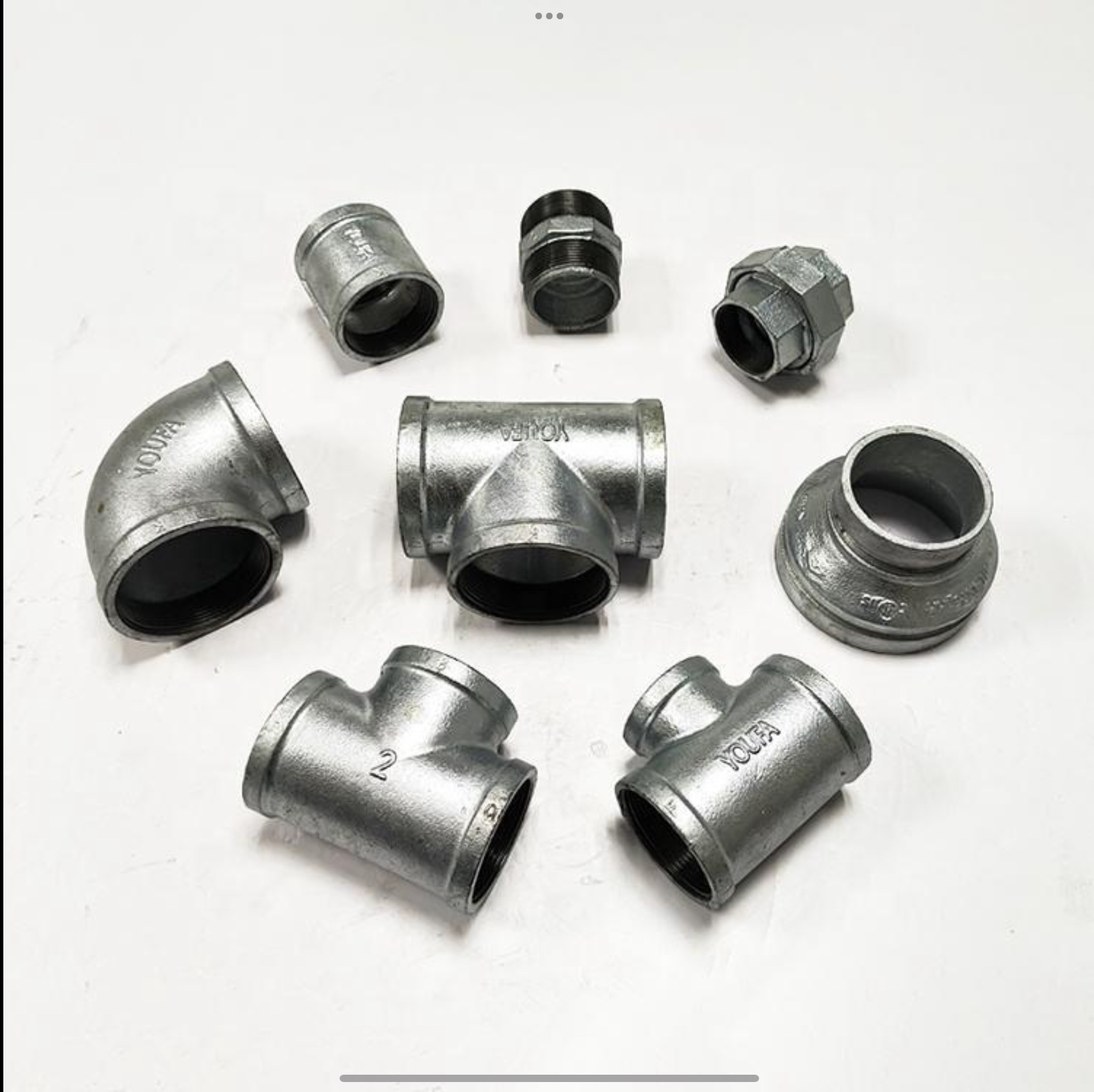 <p>Carrier of:<strong> Gas or any liquid inside the building.</strong></p><p>Pipe color: <strong>Gray, Silver</strong></p><p>Adv.: <strong>Highly resistance to corrosion, has zinc coating.</strong></p><p>Dis adv.: <strong>Chipping, cracking, costly.</strong></p><p></p><ul><li><p><span>Coated with </span><strong><span>zinc</span></strong><span> to resist corrosion</span></p></li><li><p>Use as <strong>scaffolding, fire sprinkler, &amp; telecommunication towers.</strong></p></li><li><p><span>Traditional material for </span><strong><span>water supply systems</span></strong></p></li></ul><p></p><p><strong><span>1. Common Uses</span></strong></p><ul><li><p><span>Water distribution (older systems)</span></p></li><li><p><span>Outdoor piping (Over time, </span><strong><span>zinc coating wears off → rust forms - </span></strong><span>strong for outdoor exposure, but not best long-term due to rust)</span></p></li><li><p><span>Structural / industrial applications</span></p></li></ul><p></p><p><strong><span>2. Advantages</span></strong></p><ul><li><p><span data-name="check_mark_button" data-type="emoji">✅</span><span> </span><strong><span>Stronger than plastic pipes</span></strong></p></li></ul><ul><li><p><span data-name="check_mark_button" data-type="emoji">✅</span><span> Resistant to mechanical damage (subject to physical stress/impact)</span></p></li><li><p><span data-name="check_mark_button" data-type="emoji">✅</span><span> Initially corrosion-resistant (due to zinc coating)</span></p></li></ul><p></p><p><strong><span>3. Limitations</span></strong></p><ul><li><p><span data-name="cross_mark" data-type="emoji">❌</span><span> </span><strong><span>Corrodes over time</span></strong><span> (zinc layer wears off → rust)</span></p></li><li><p><span data-name="cross_mark" data-type="emoji">❌</span><span> Internal scaling reduces water flow</span></p></li><li><p><span data-name="cross_mark" data-type="emoji">❌</span><span> Heavy and harder to install</span></p></li><li><p><span data-name="cross_mark" data-type="emoji">❌</span><span> Being replaced by PVC/PEX/CPVC</span></p></li></ul><p></p><p><strong><span>4. Joints</span></strong></p><ul><li><p><strong><span>Threaded connections</span></strong><span> (very common)</span></p></li><li><p><span>Couplings, unions, elbows</span></p></li></ul><p></p>