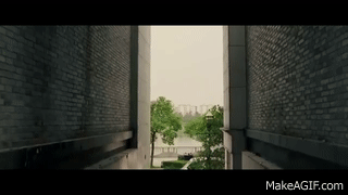 <p>An <strong>airborne dolly shot</strong> that can move the cinematographer and camera in and out of the scene, from any direction.</p>
