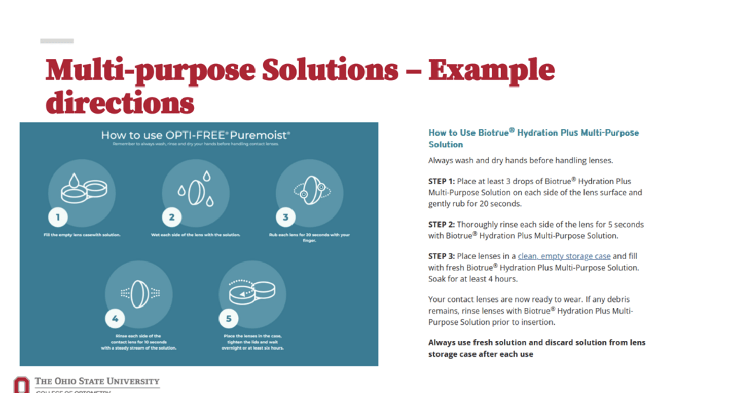 <p>How to Use Biotrue Hydration Plus MP Cls Solution?</p>
