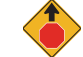 <p>Stop Sign Ahead: </p>