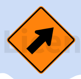 <ul><li><p>temporary detour from normal traffic route</p></li></ul><ul><li><p>detour ahead. follow posted signs for an alternate route</p></li><li><p>closed lane. adjust speed to merge with traffic in lane indicated by arrow</p></li><li><p>lane ahead is clsoed for roadwork. obey the speed limit and merge with traffic in the open lane.</p></li></ul><p></p>