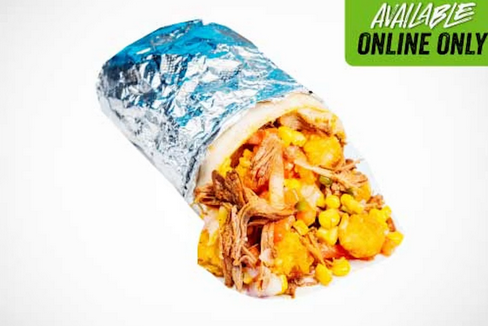 <p>loaded crunch burrito</p>