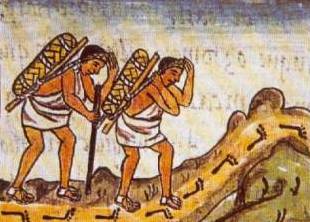 <p>Professional Aztec merchants.</p>