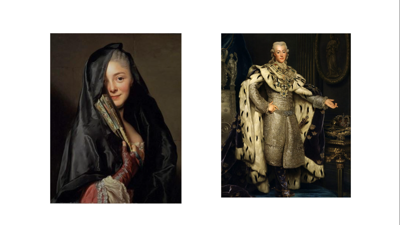 <p>Konstnärens namn</p><p>Namn på tavlan till vänster</p><p>Epok</p>