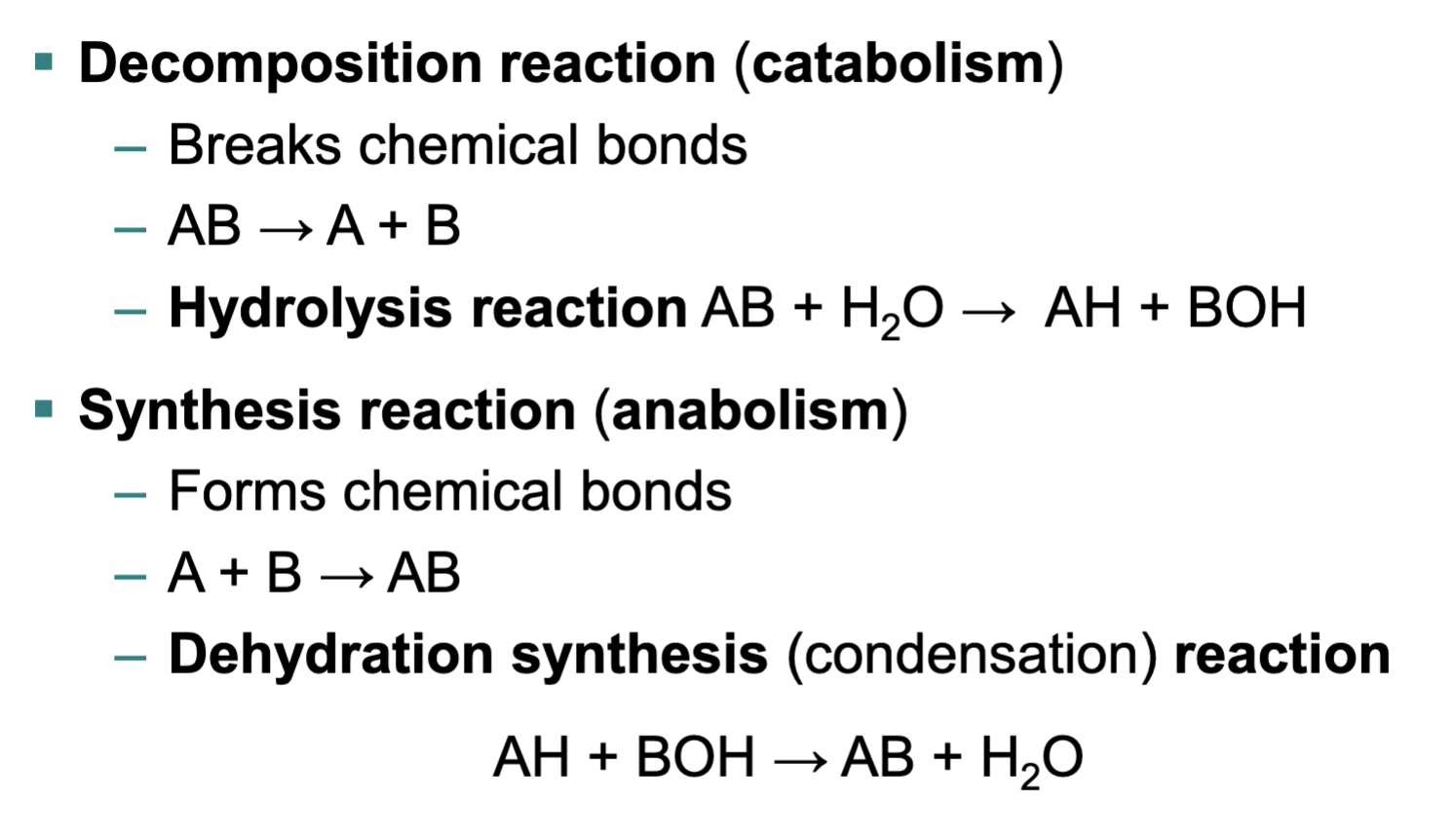 <p>Forms bonds (builds molecules)</p>