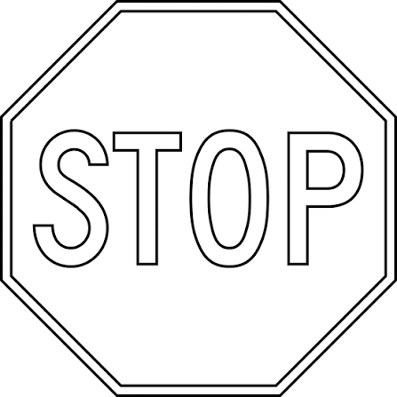 <p>What color are stop signs? </p>