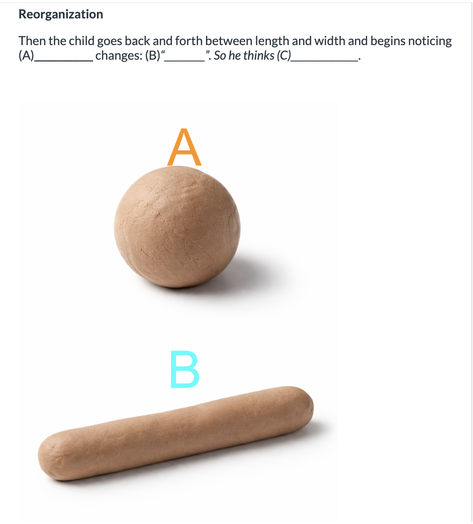 <ol><li><p>A: compensating, B: Oh, its get longer but also thinner. And if it gets shorter, it gets thicker C: A and B has the same</p></li><li><p>A: Oh, its get longer but also, B: And if it gets shorter, it get thicker, C: compensating</p></li></ol><p></p>