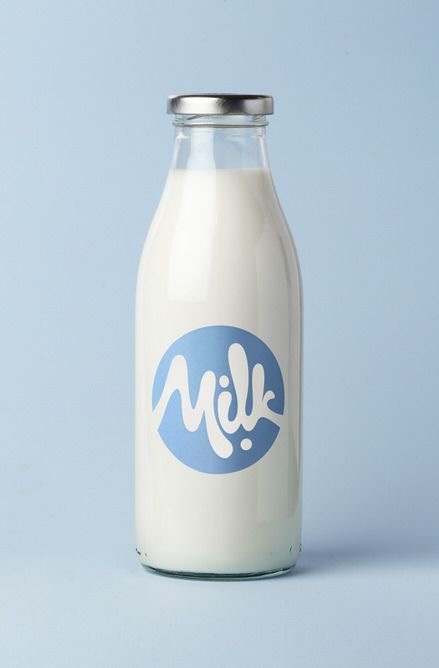 <p>a bottle of milk</p>