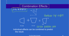 <p>True or False: </p><p>Individual results of afocal magnification can be combined to predict the results of an oblique axis</p>
