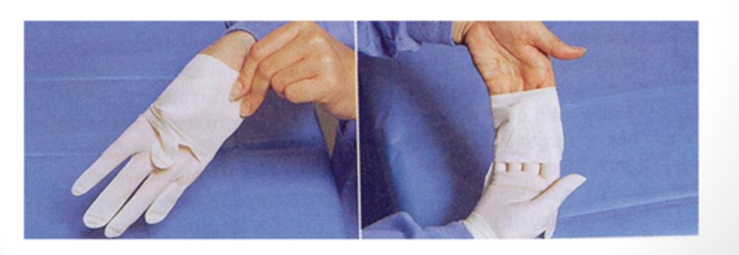 <p>easier, shimmy on with cuffed glove</p>