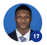 <p>#17 WR</p>