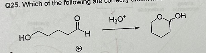 <p>Which of the following are correctly drawn mechanistic steps in the following reaction? </p>