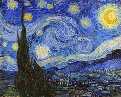<p>Starry Night - 1889</p>