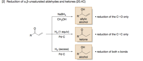 <p>alkene + reagent</p>