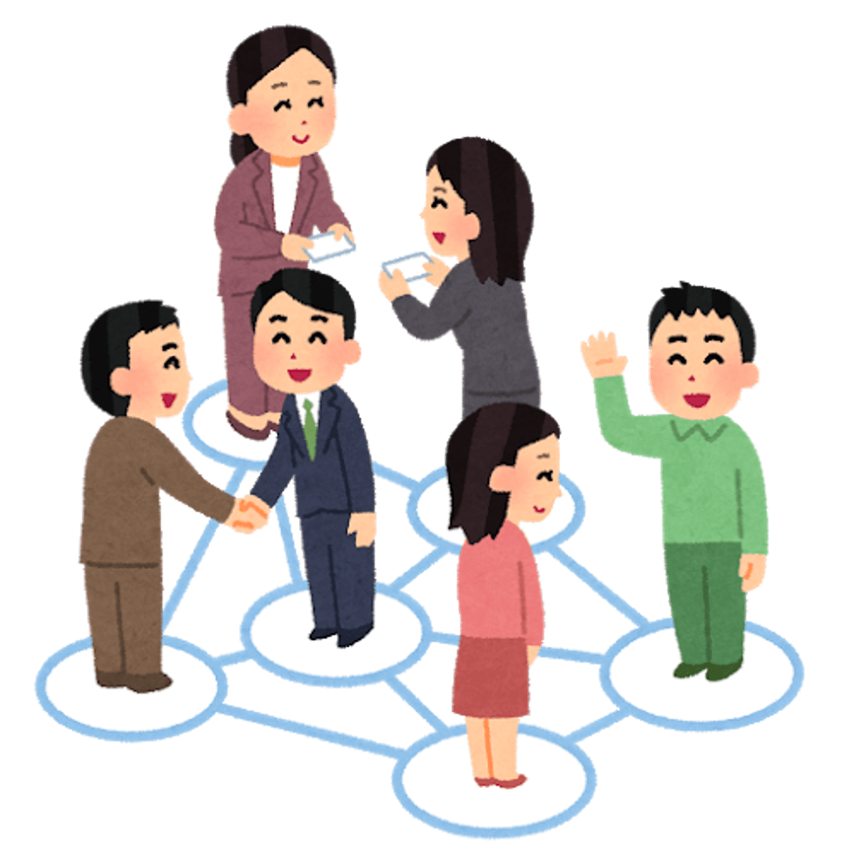 <p>交流する, giao lưu, 学生と交流します。</p>