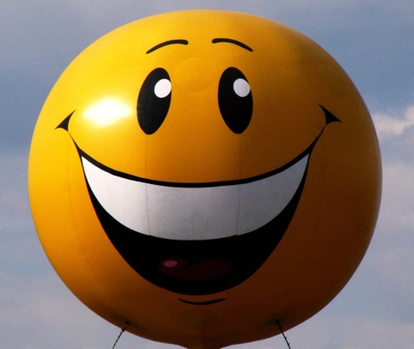 <p>It is not certain that he smiles</p>