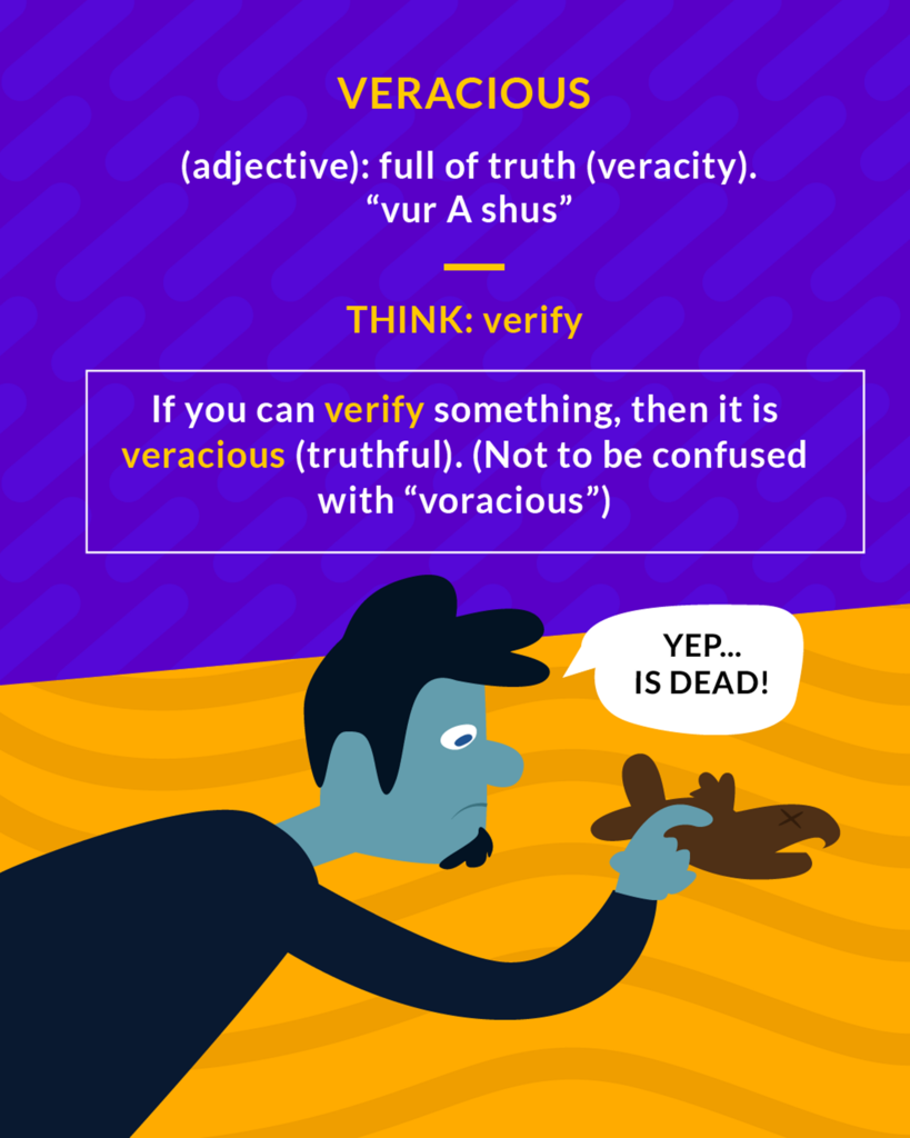 <p>honest; truthful</p>