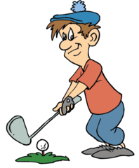 <p>dǎ gāo ěr fū qiú (play golf)</p>