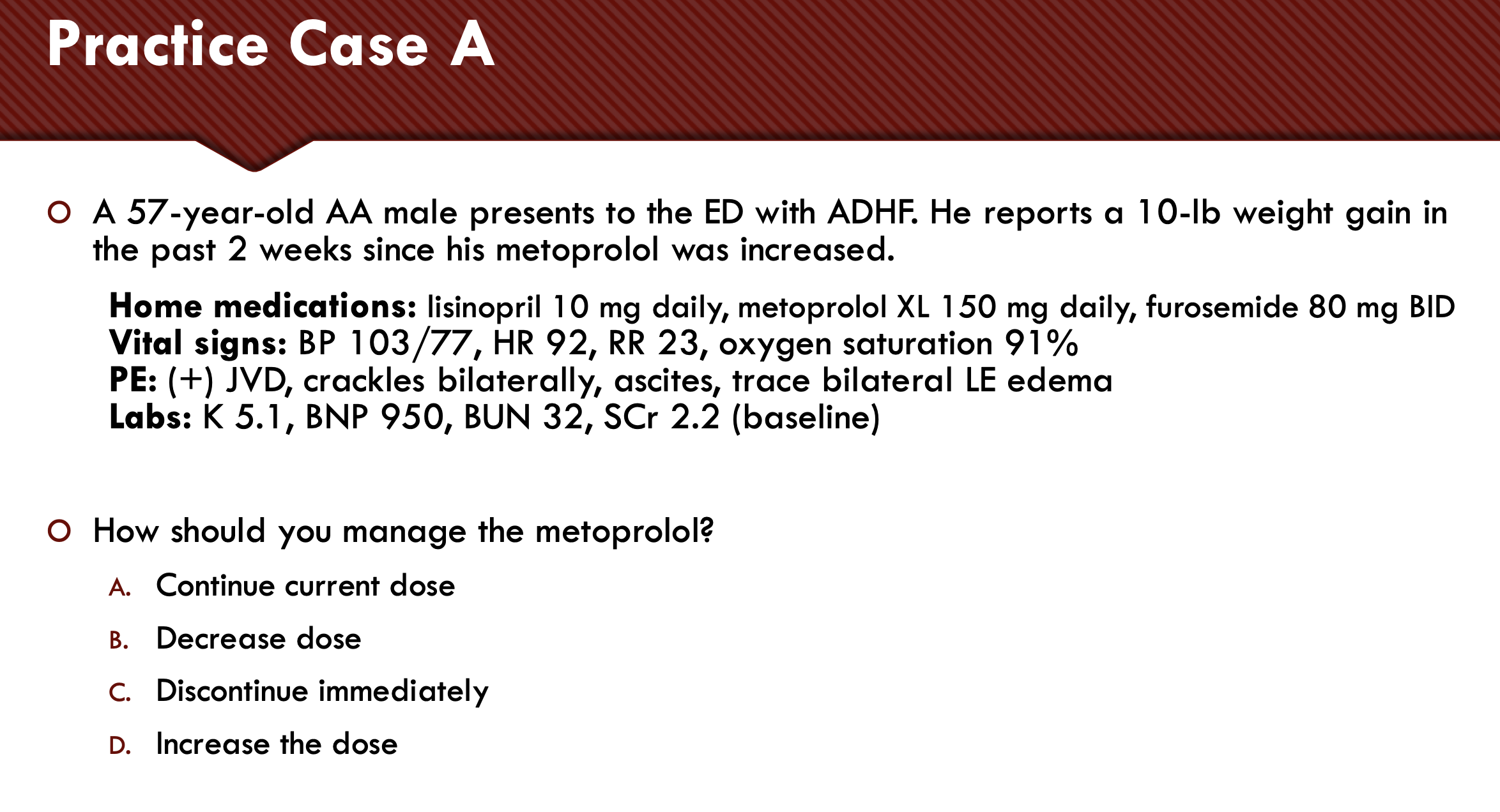 <p>Practice Case A</p>