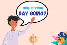 <p><span><strong>How's your day going?</strong></span></p>